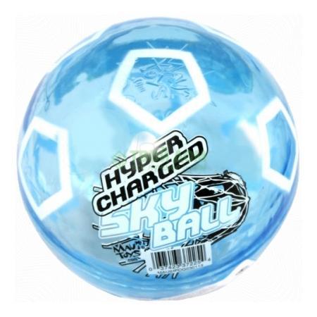 

Детский мяч Maui toys Skyball 12 cm в виде футбольного мяча, Голубой