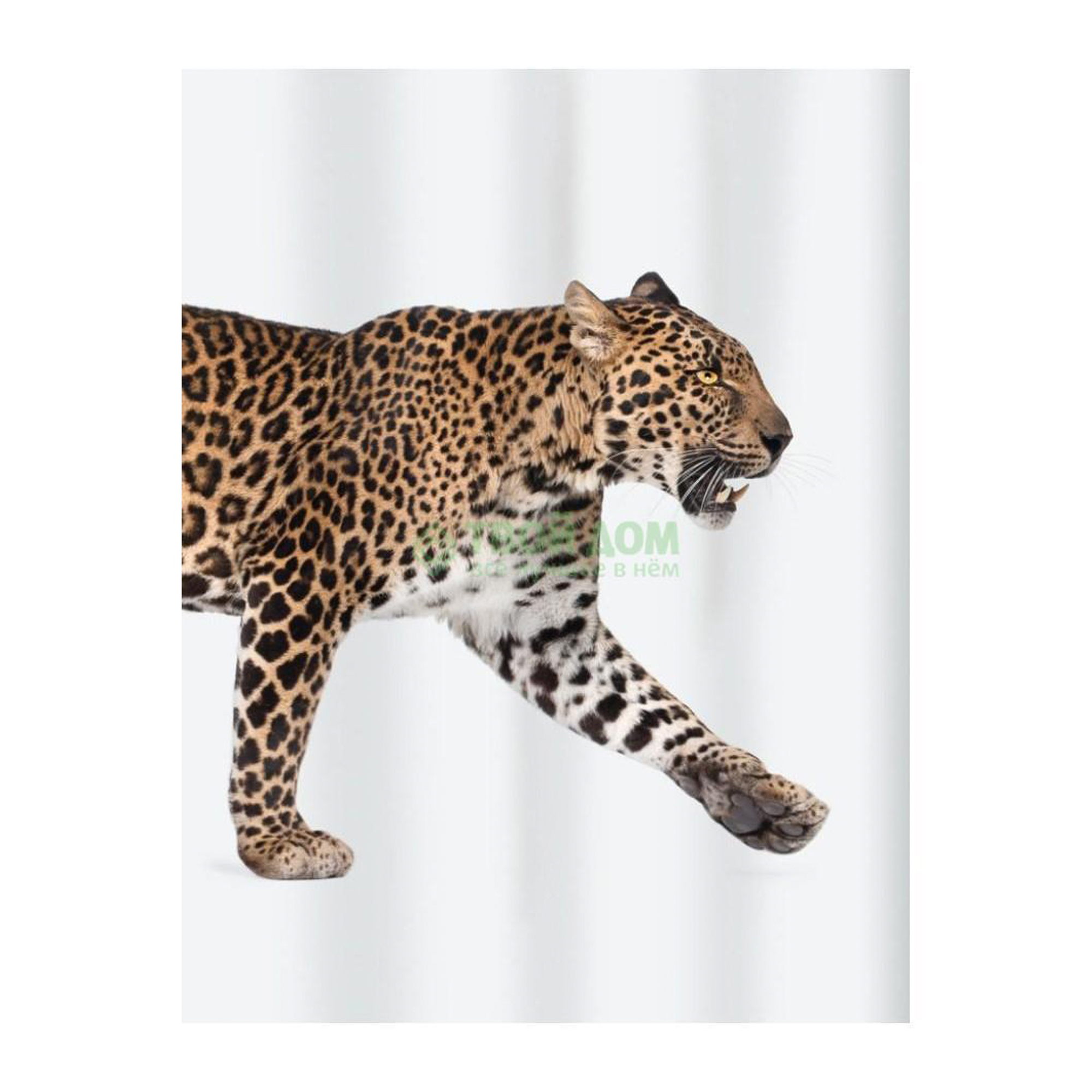 фото Штора для ванной комнаты spirella leopard (1016405)