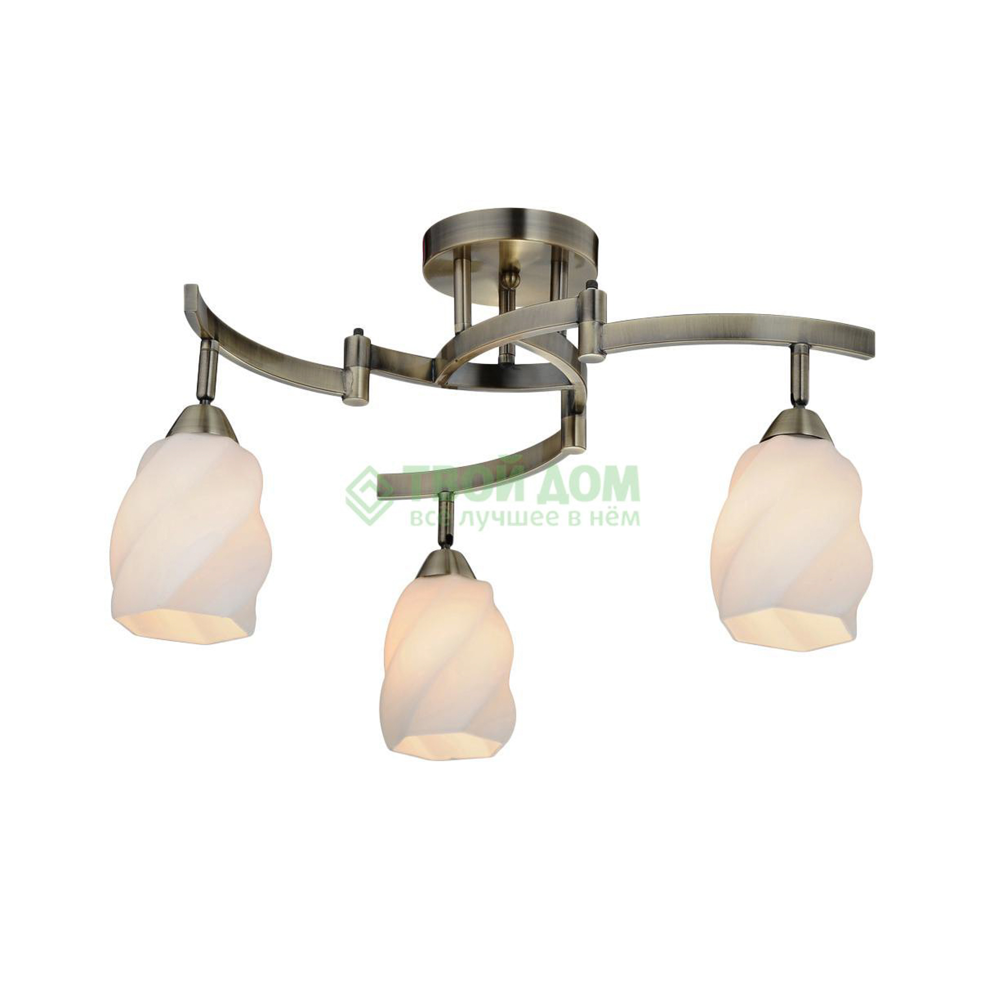 

Люстра потолочная IDLamp (869/3PF-OLDBRONZE