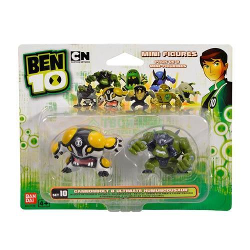 

Игровой набор Ben 10 Игрушка ben10 набор фигурок 5 см 2 шт (98395), Зелёный;желтый