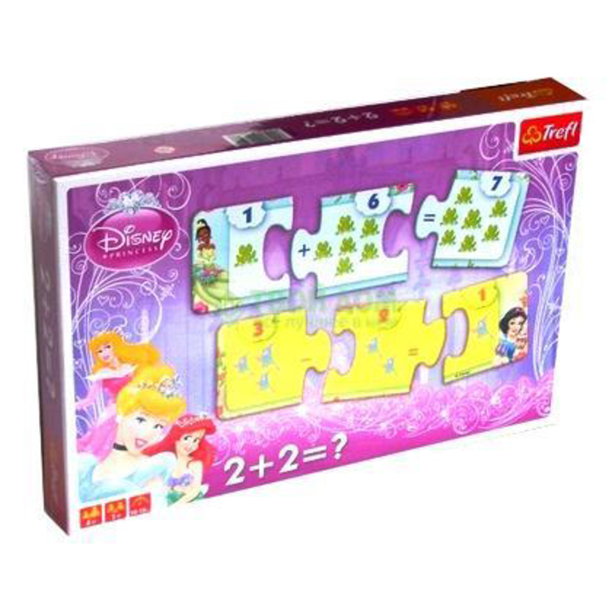 

Настольная игра Trefl 652 Очаровательные Принцессы, Розовый