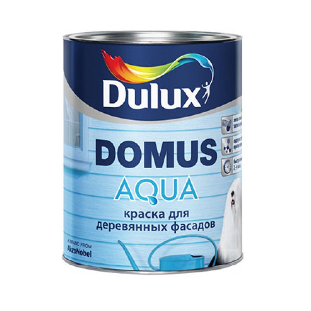 фото Краска dulux domus aqua bw 10 л