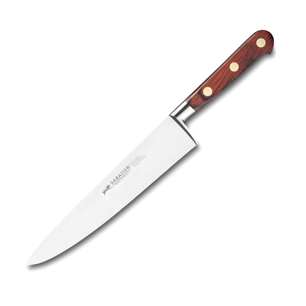 Нож поварской Sabatier Нож повара 20 см кован saveur, цвет коричневый - фото 1