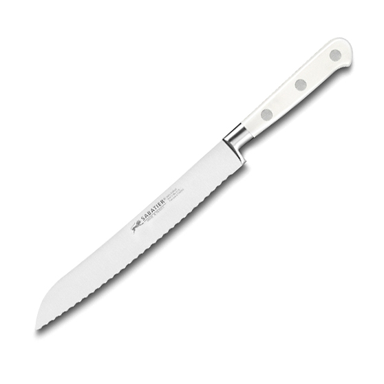 Нож хлебный Sabatier TOQUE BLANCHE 801183, цвет белый - фото 1