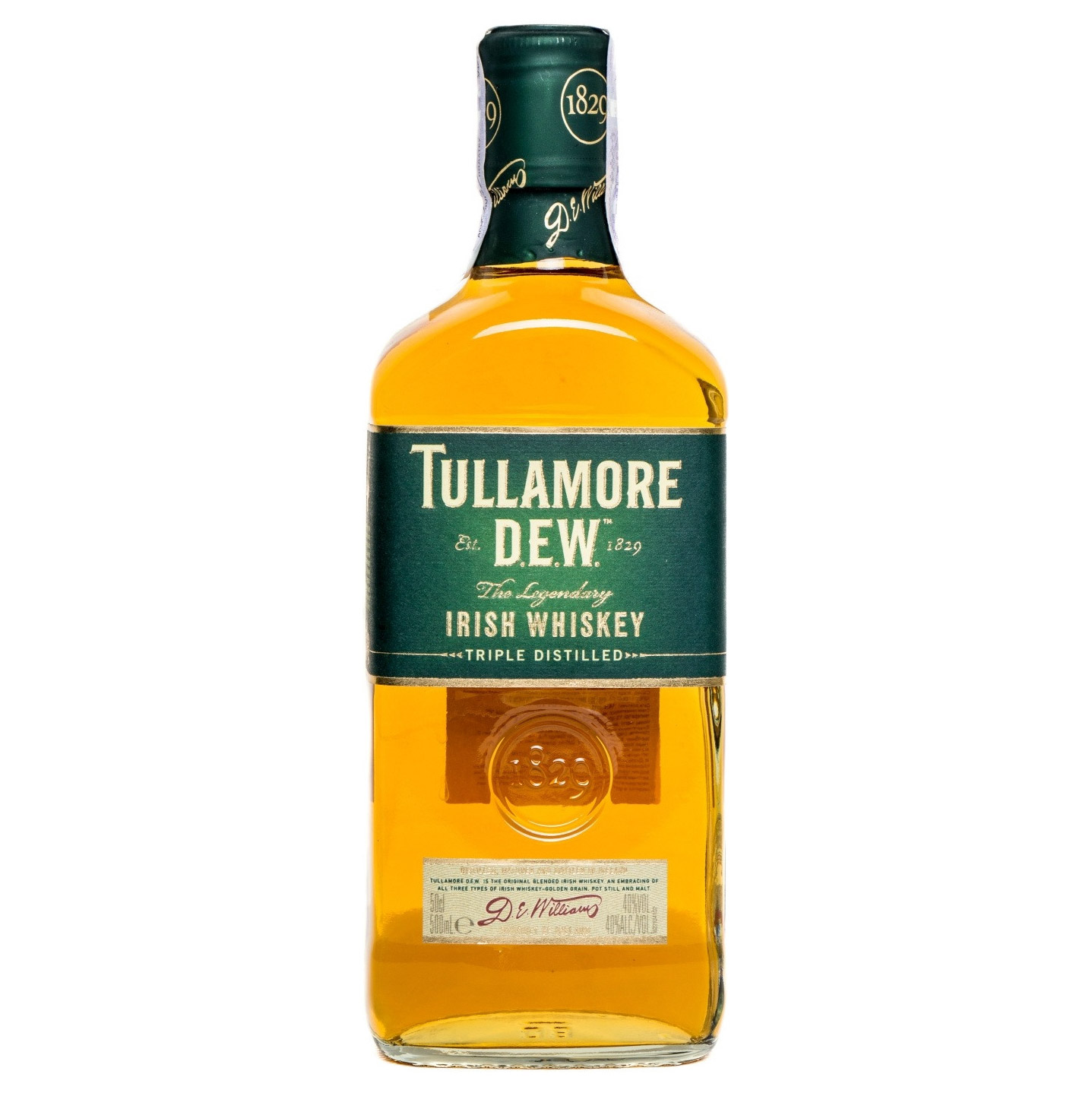 

Виски Tullamore Dew 7 лет 500 мл, Виски янтарно-золотого цвета.