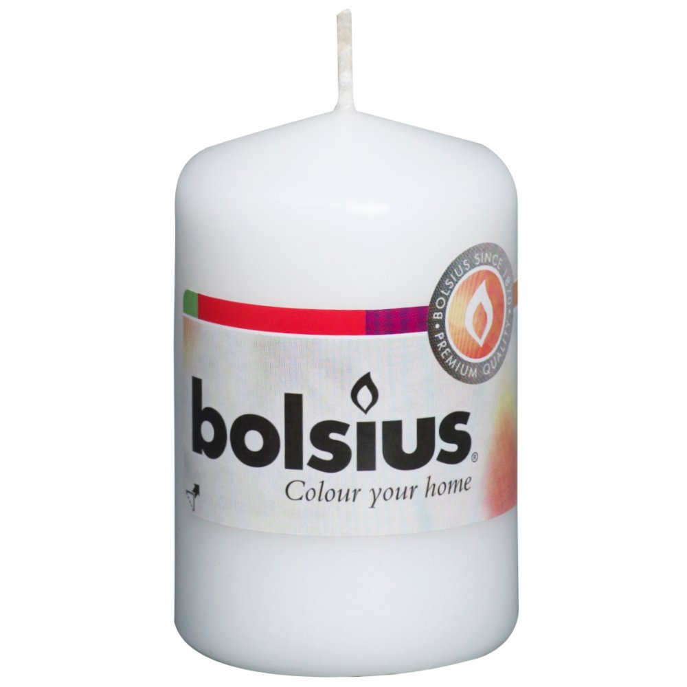 Свеча Bolsius White (103613200102), цвет белый - фото 1