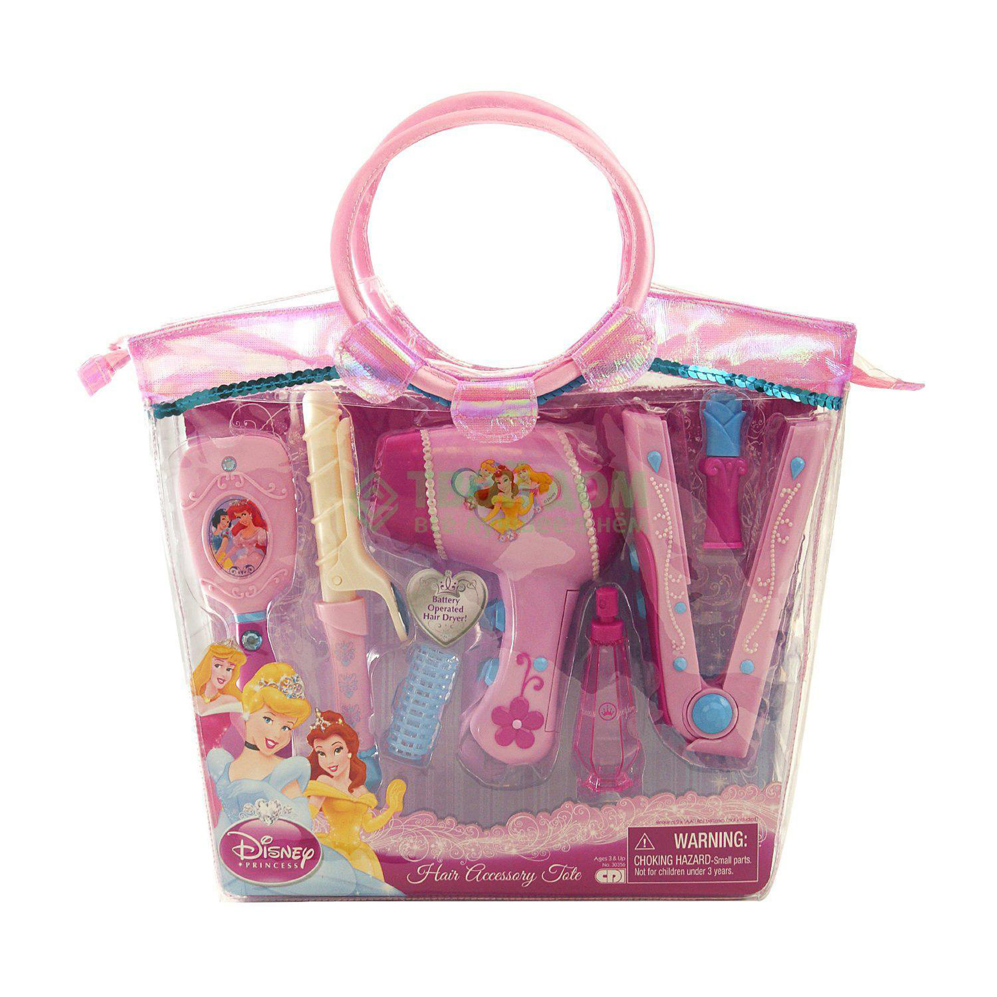 

Игровой набор Cdi Набор аксессуаров для волос в сумочке (52906/52907/52909), Розовый