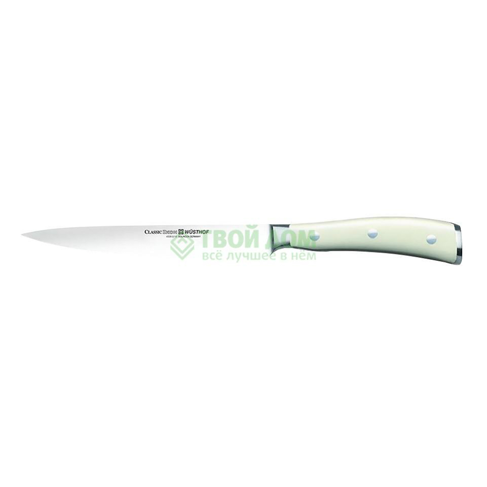 Нож для мяса Wusthoff 16 см (4506-0/16 WUS), цвет серебристый - фото 1