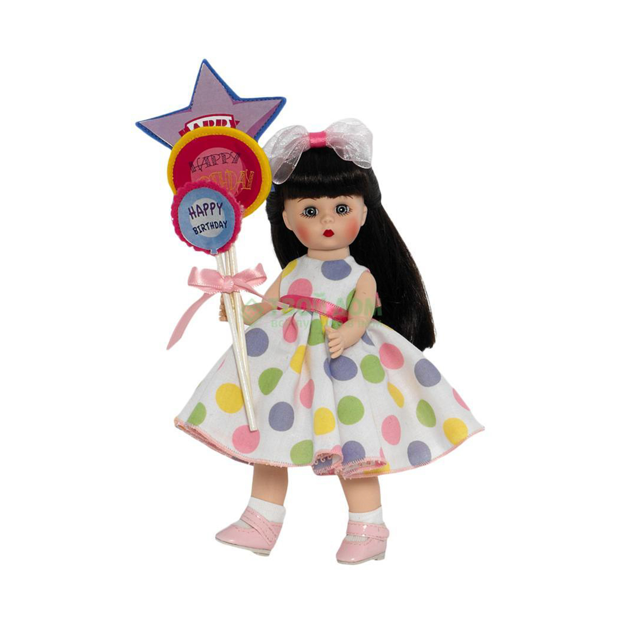 Кукла Madame Alexander с шариками брюнетка (64491)