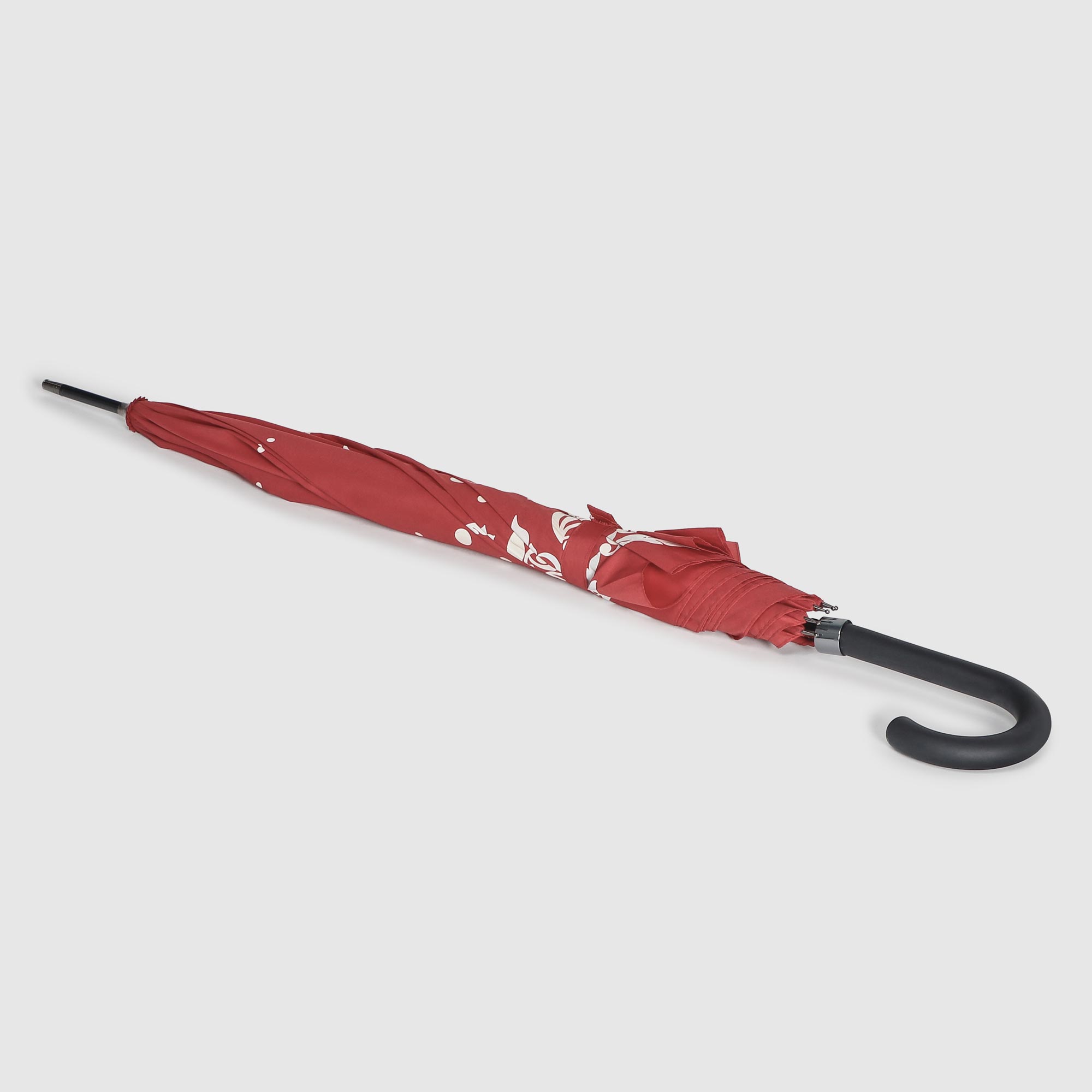 фото Зонт-трость susino полуавтоматический красный 58 см