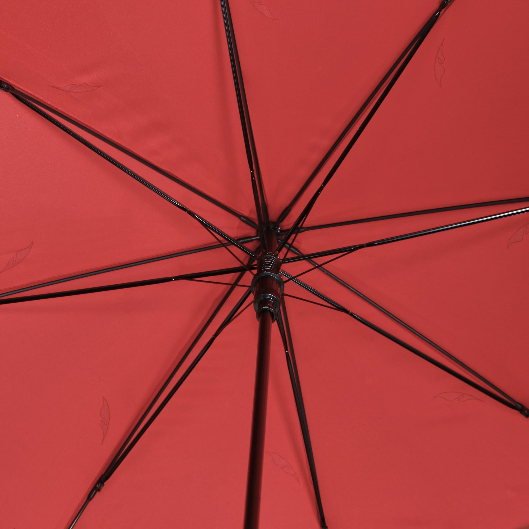 фото Зонт-трость susino полуавтоматический красный 58 см