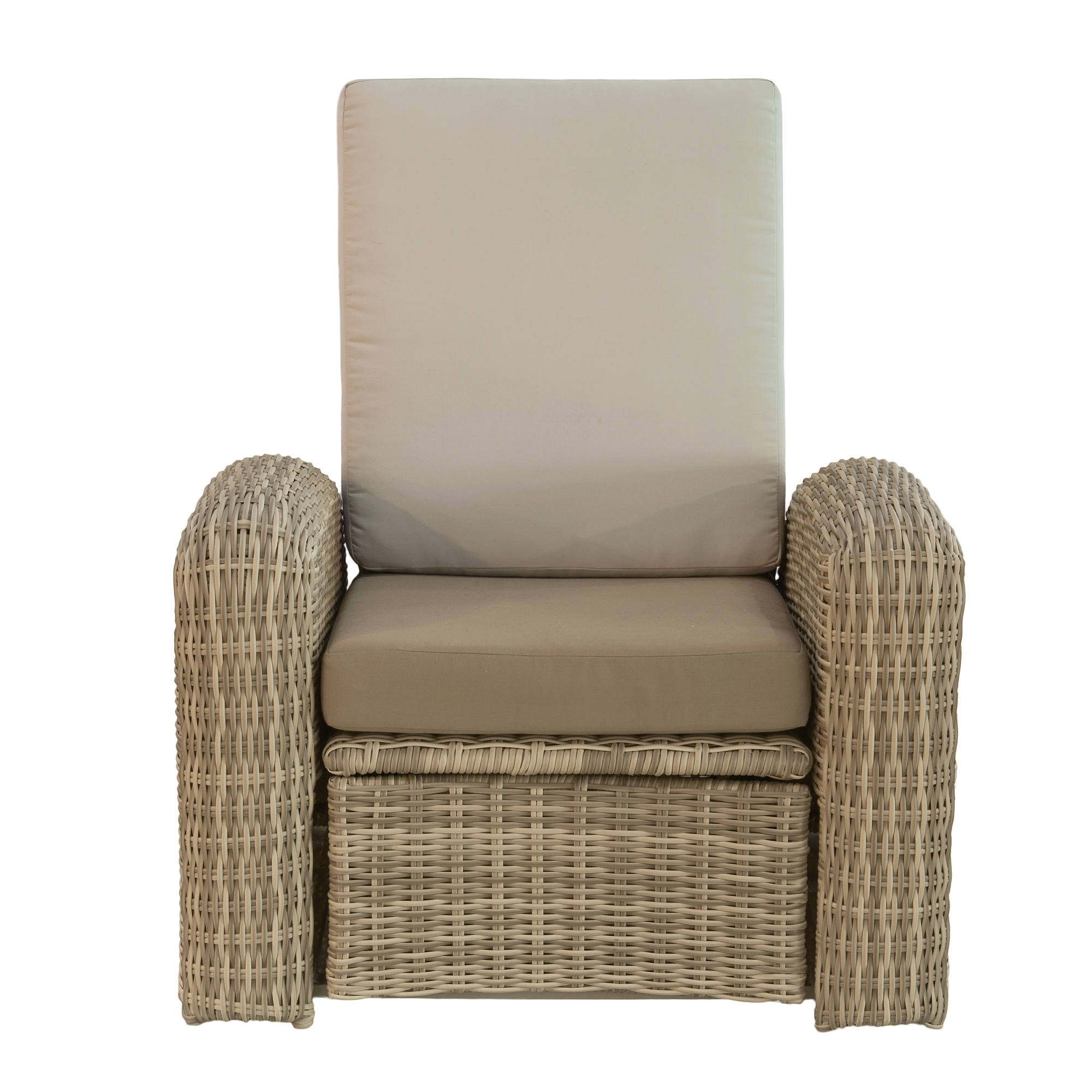 Кресло с 3-мя с подушками Higold hg-pe-212 (662921/662910), цвет светло-коричневый, размер 78 см - фото 2