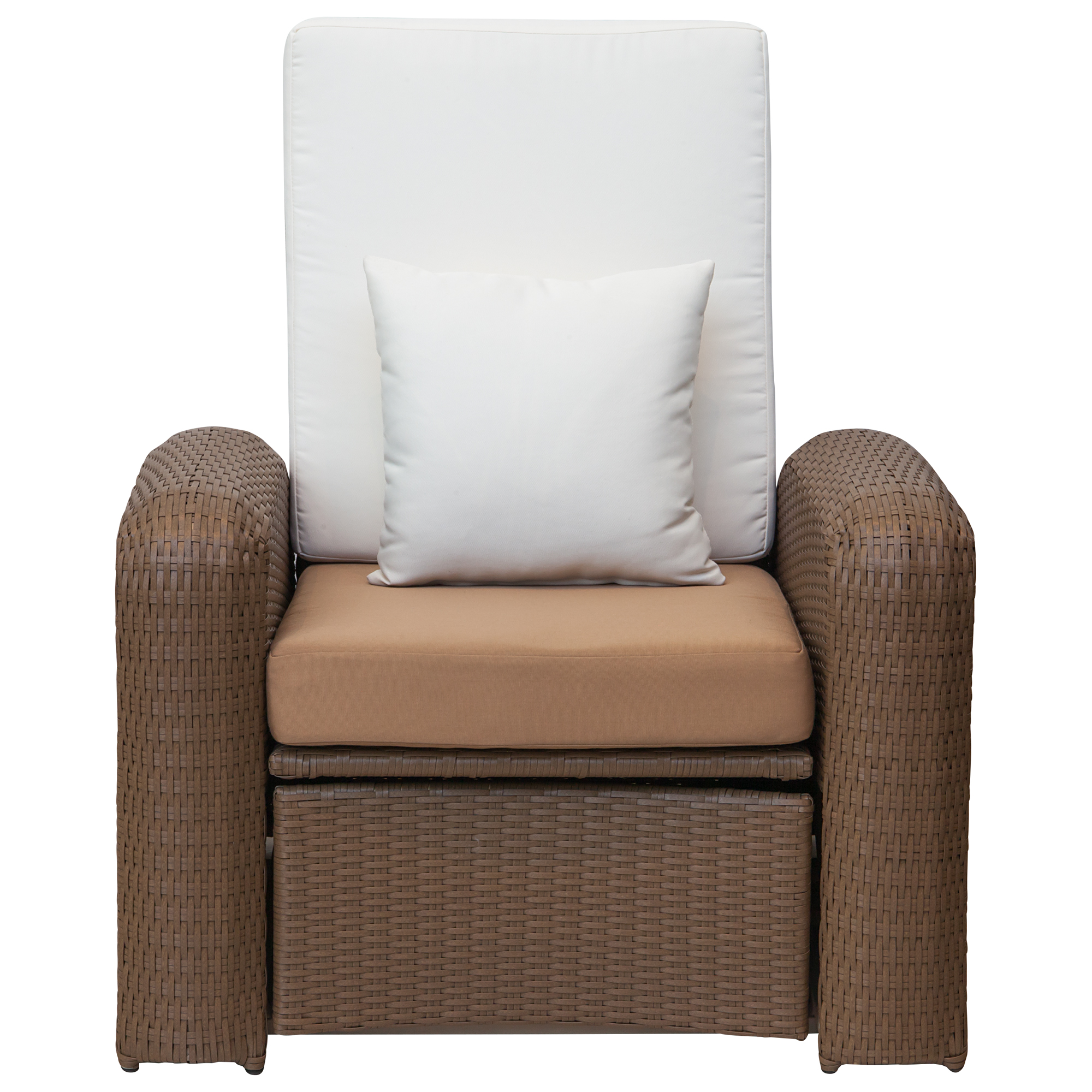 Кресло с 3-мя подушками Higold (662921/662910), цвет коричневый, размер 90 см - фото 4