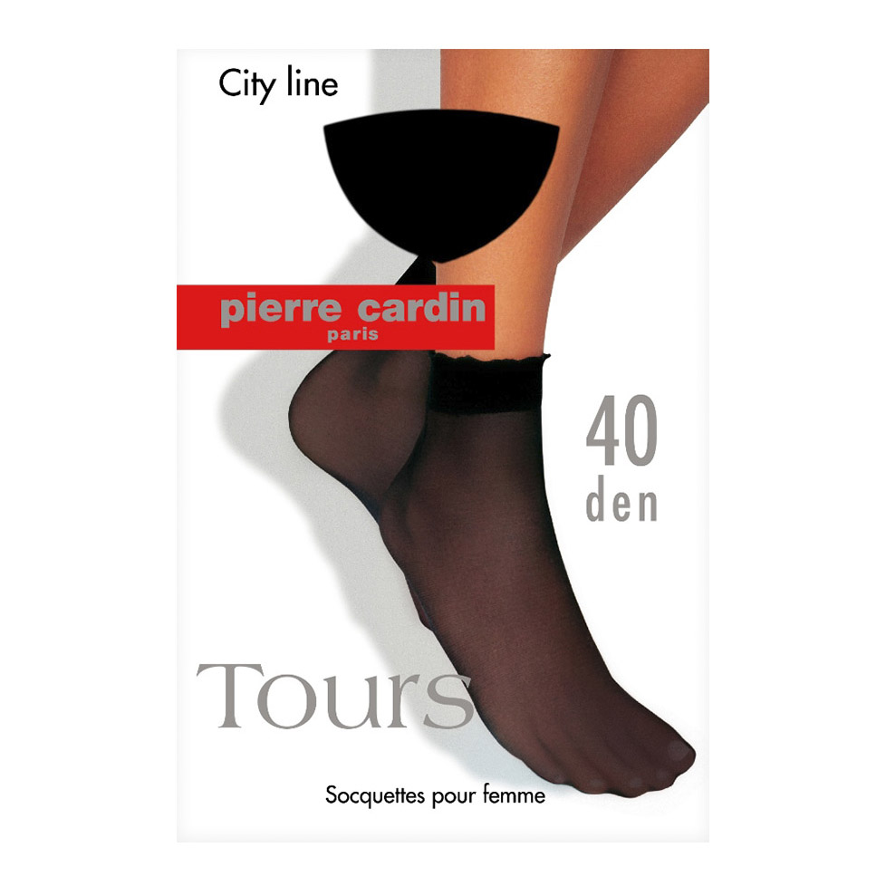 Носки женские Pierre Cardin Cr Tours 40 Nero, цвет черный, размер 3 - фото 1