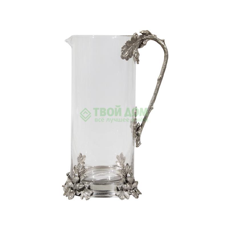 

Кувшин Vagabond Дубовая ветвь с желудями 26 см, Серебристый