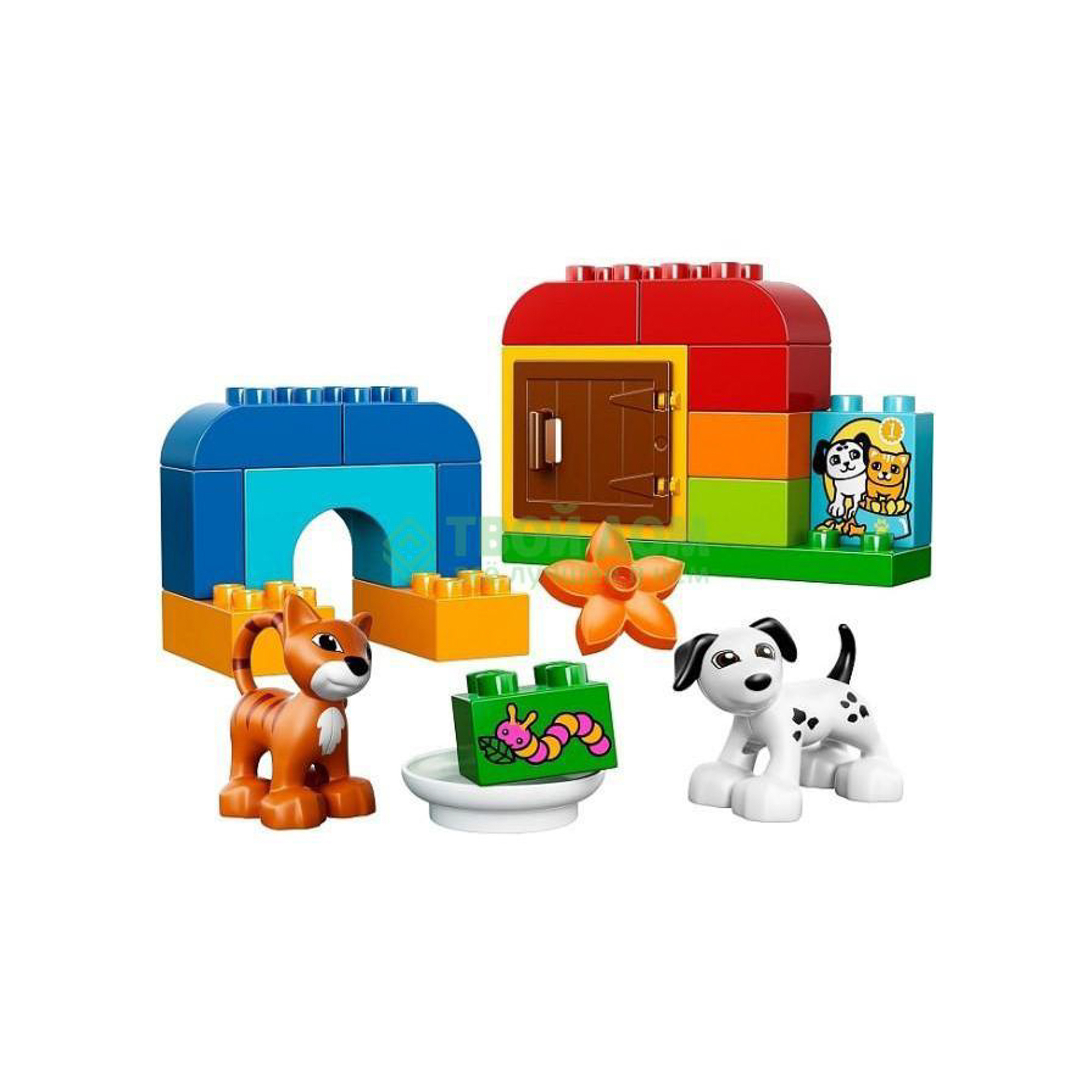 

Конструктор Lego Duplo Лучшие друзья: кот и пес (10570)