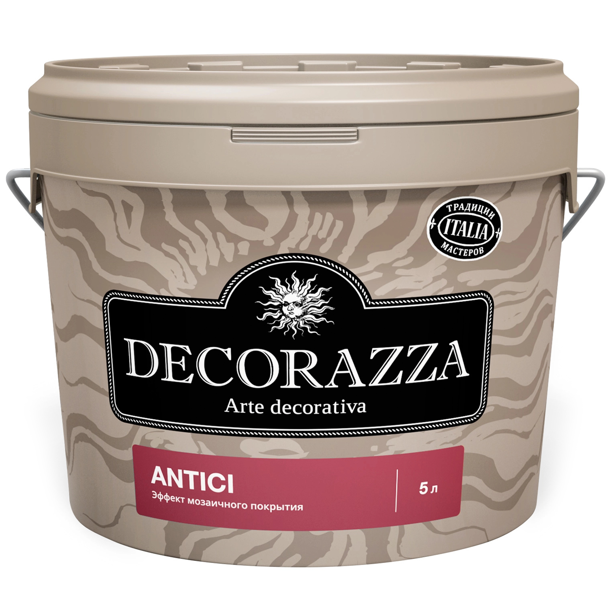 фото Краска декоративная decorazza antici white, 5 л