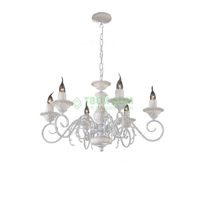 фото Люстра подвесная la lampada lam l 3104/6 white