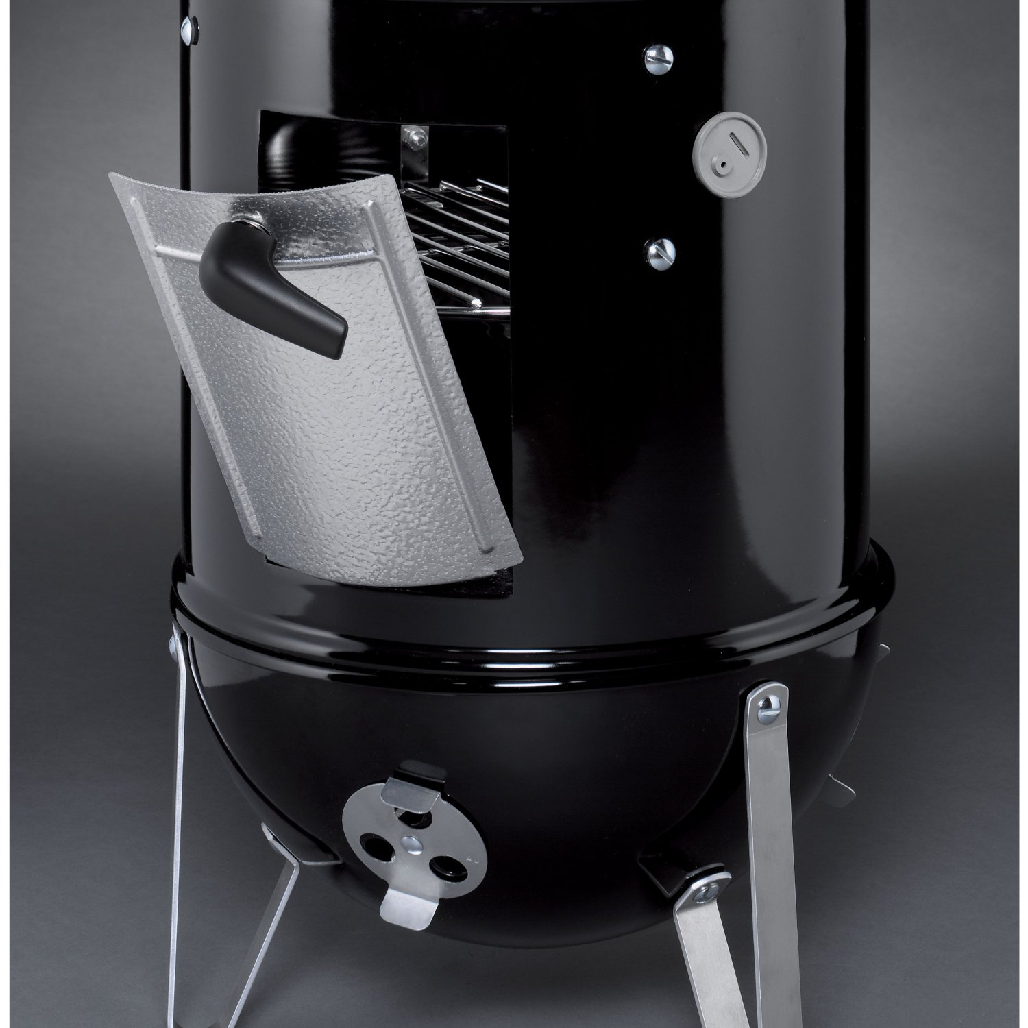 Коптильня Weber Smokey Mountain Cooker 47 см (721004), цвет черный, размер 47 см - фото 4