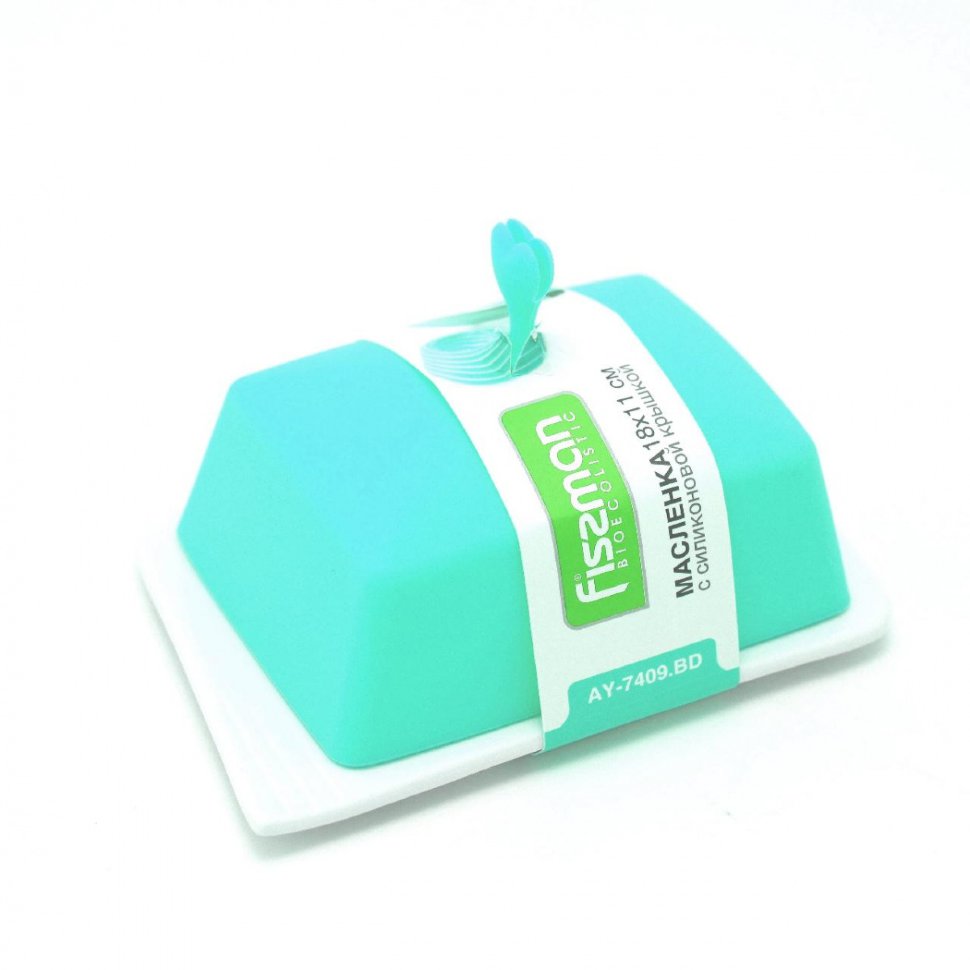 

Масленка FISSMAN 18 см (AY-7409.BD), Голубой