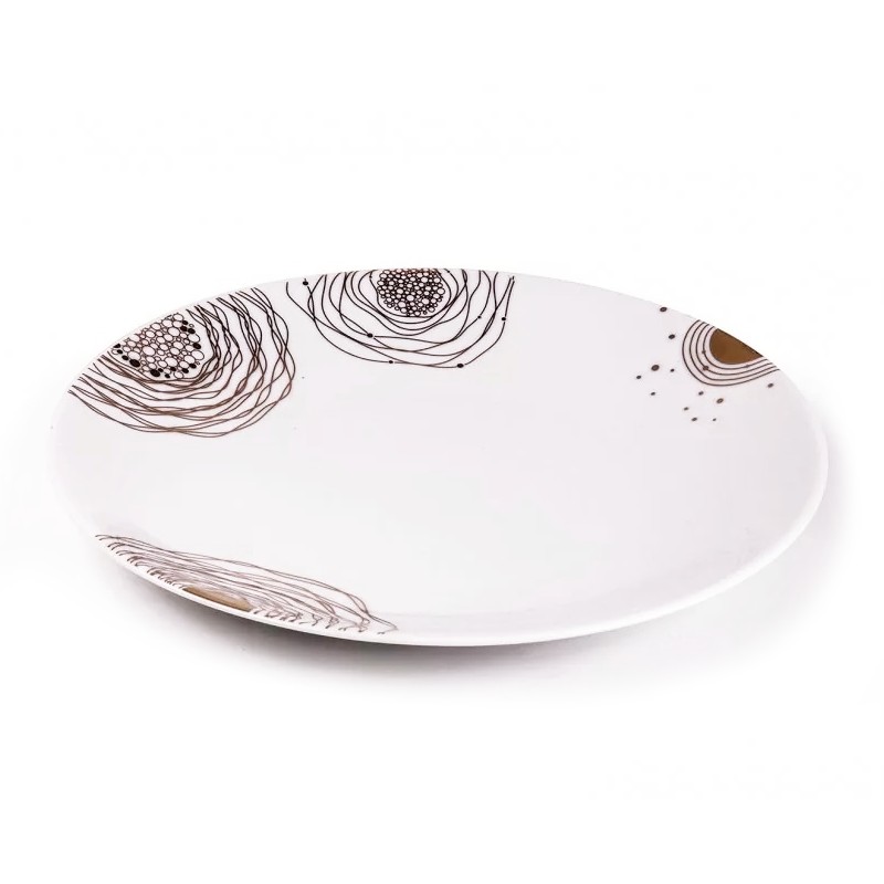 Набор тарелок Yves de la rosiere Monalisa 0880 6 шт, цвет белый - фото 1