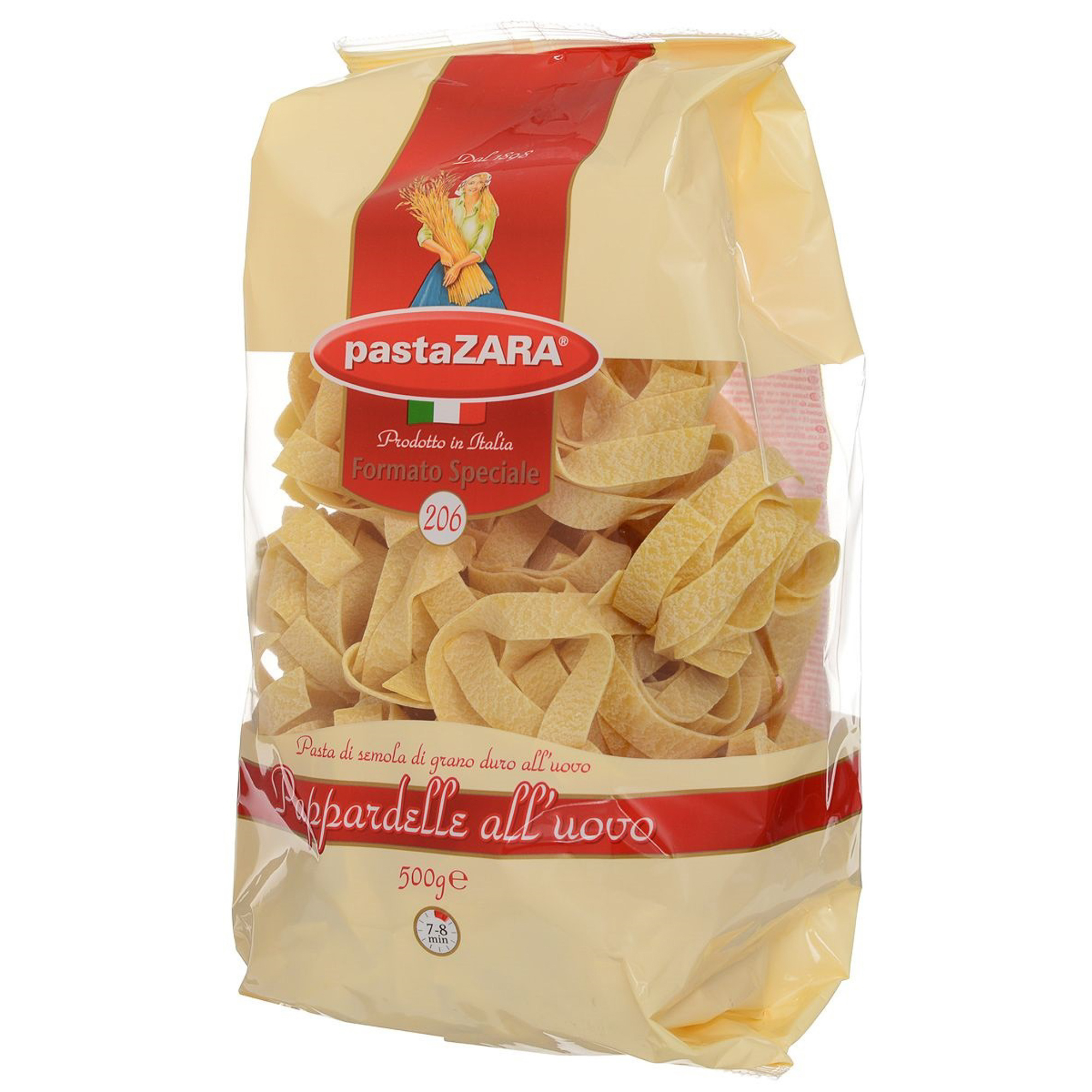 фото Макаронные изделия pasta zara №206 fettuccine 500 г