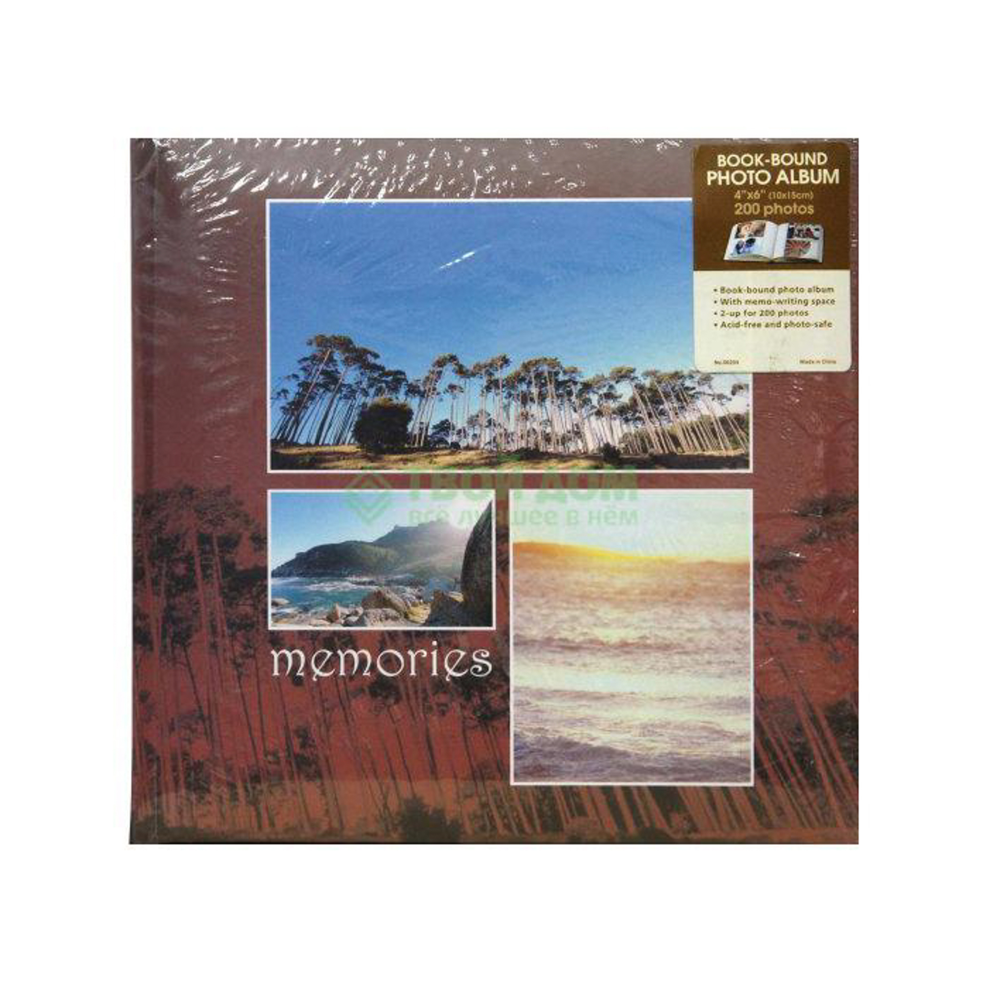 

Фотоальбом Iceberg memories на 200 фото вар 2 (339537/06204BA1, Коричневый