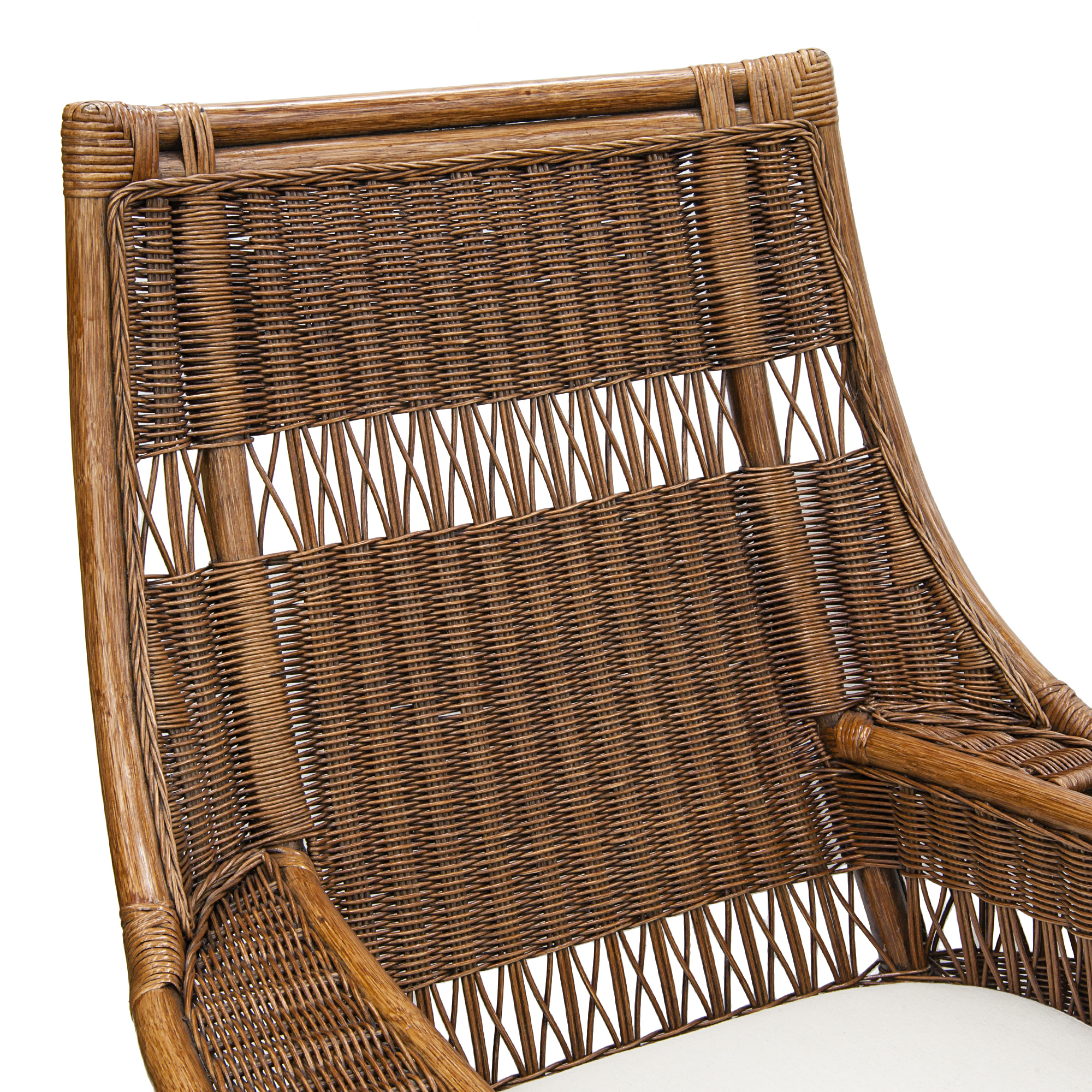 Кресло-качалка Joenfa Maui с подушкой, цвет коричневый, размер . - фото 5