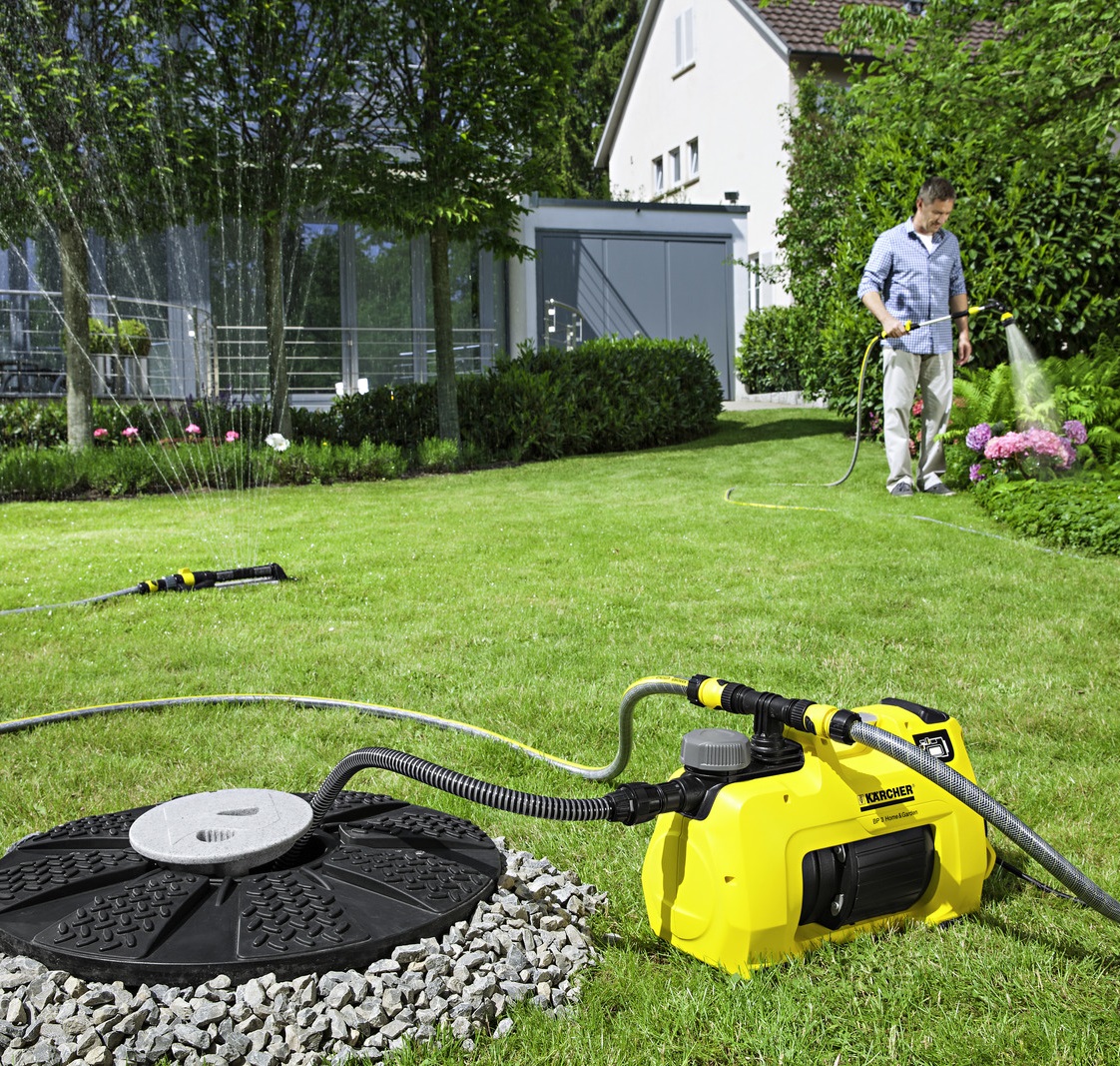 фото Самовсасывающий насос karcher bp 3 home & garden садовый насос kärcher