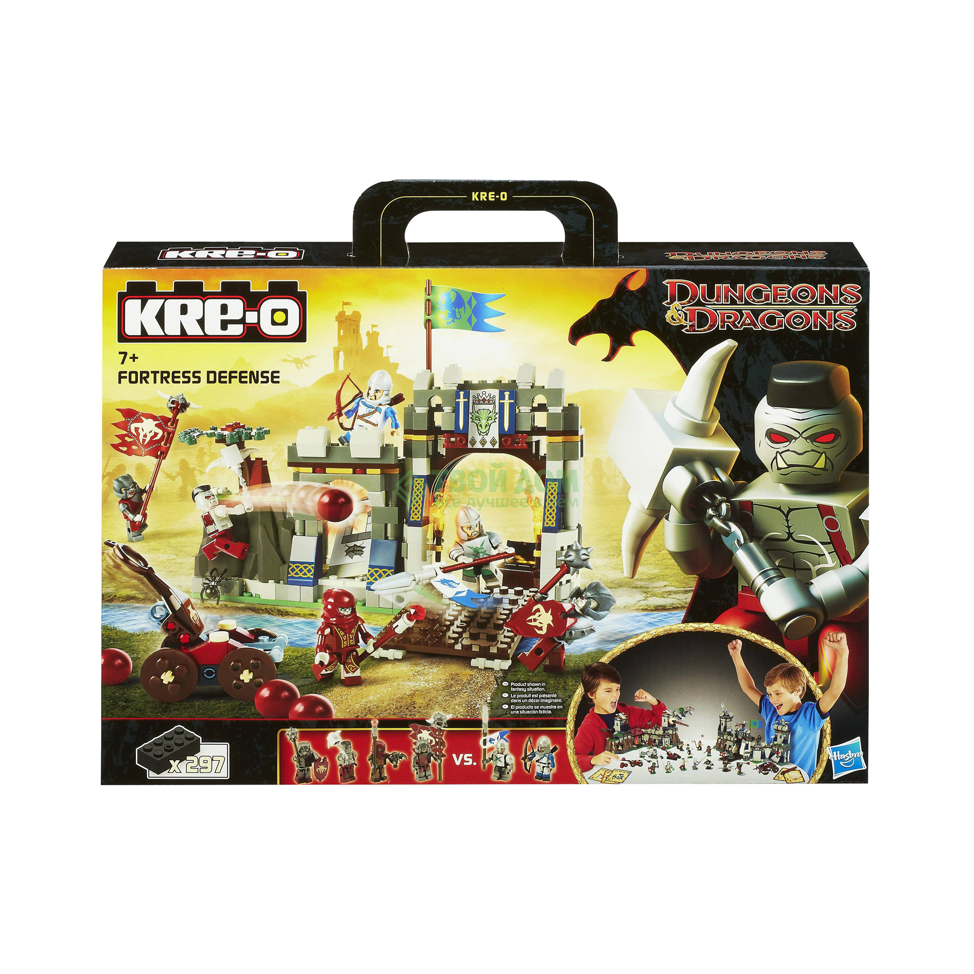 

Игровой набор Hasbro KRE-O Dungeons Dragons (A6740H), Желтый;коричневый