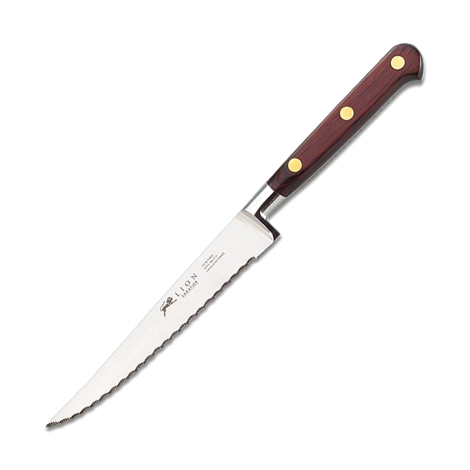 Нож мясной Sabatier Нож для стейка с зубцами 13 см saveur, цвет коричневый - фото 1