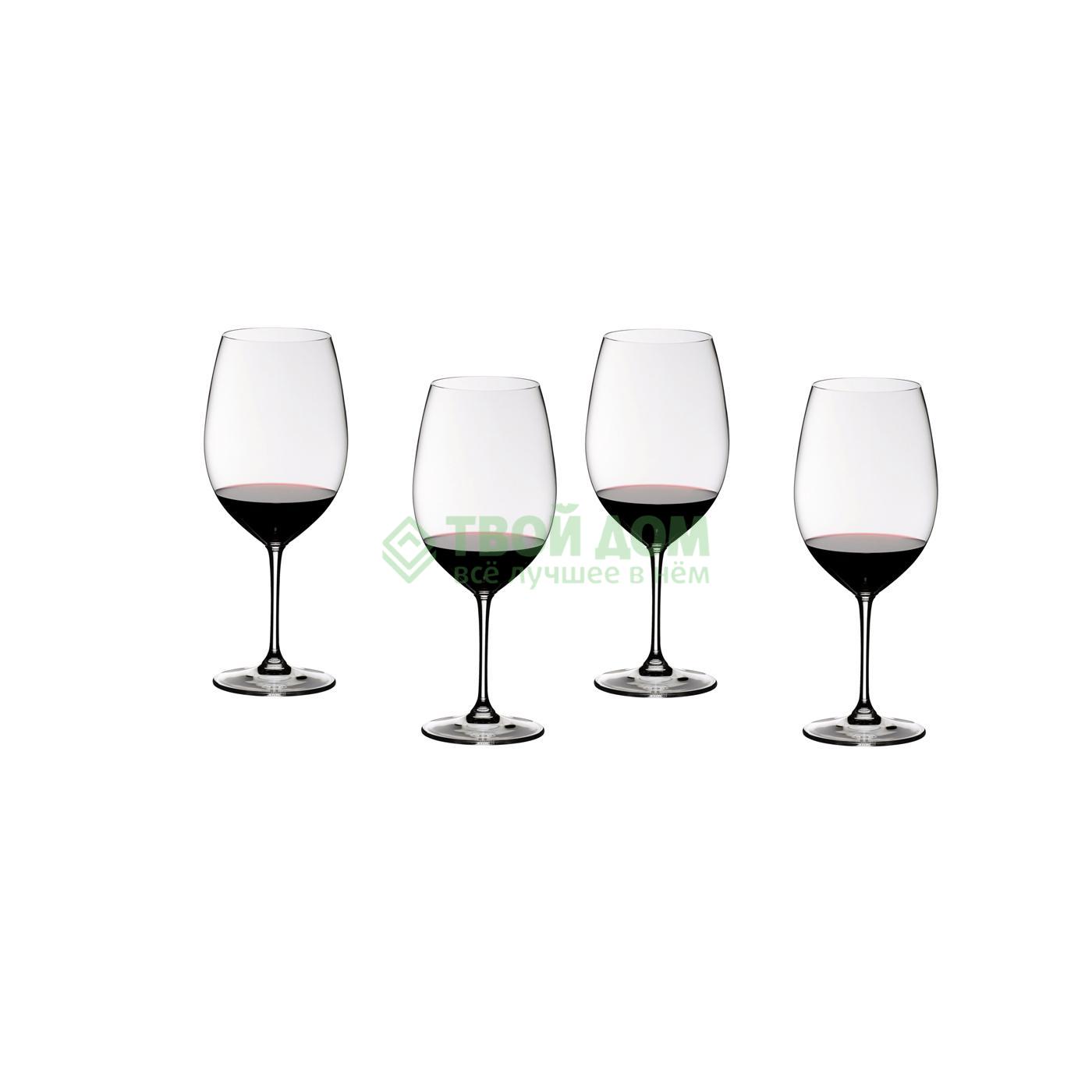 Бокал для вина Riedel 7416/00, 4 штуки, цвет прозрачный - фото 1