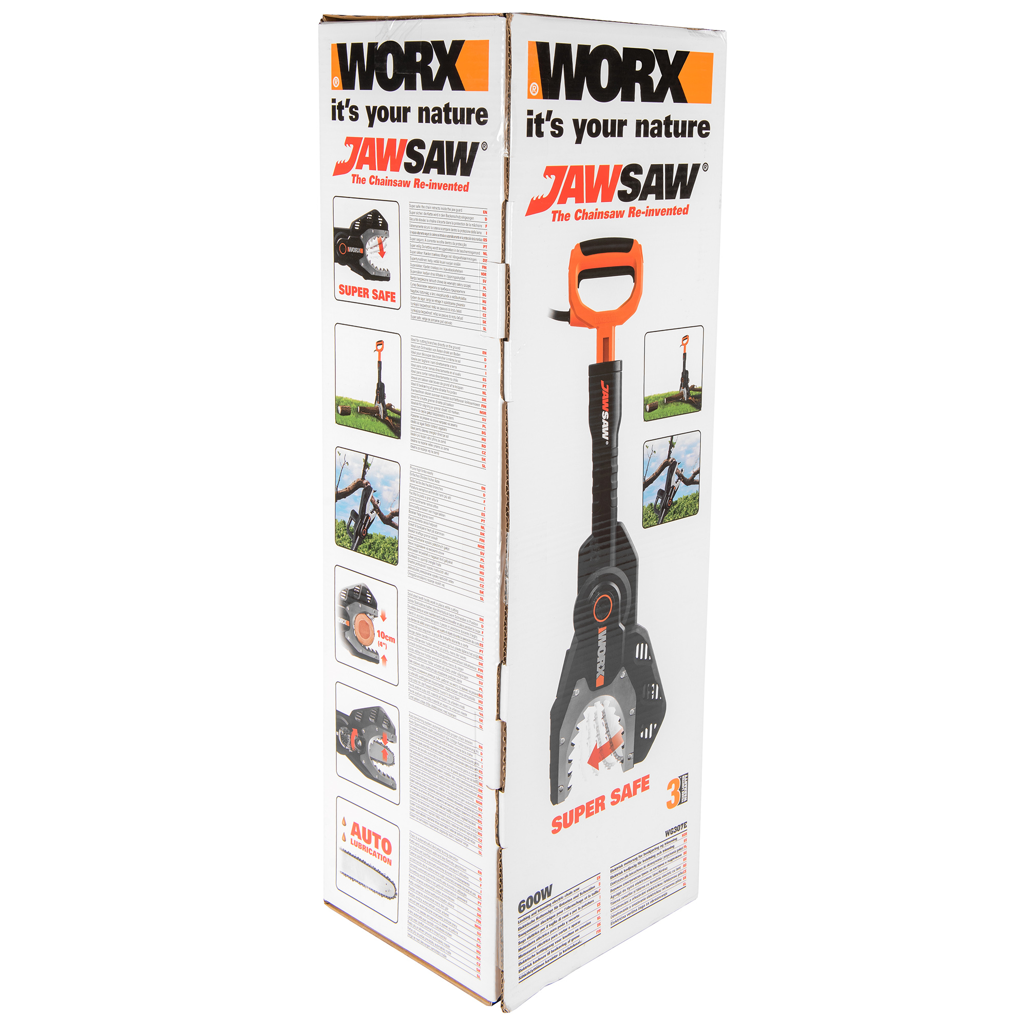 фото Пила цепная worx wg307e