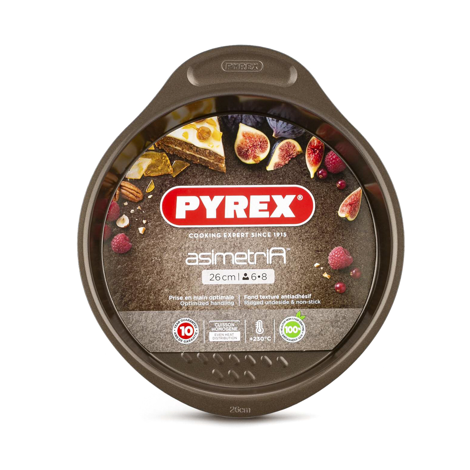 фото Форма для выпечки pyrex springform 1 bottom 26см мет 6