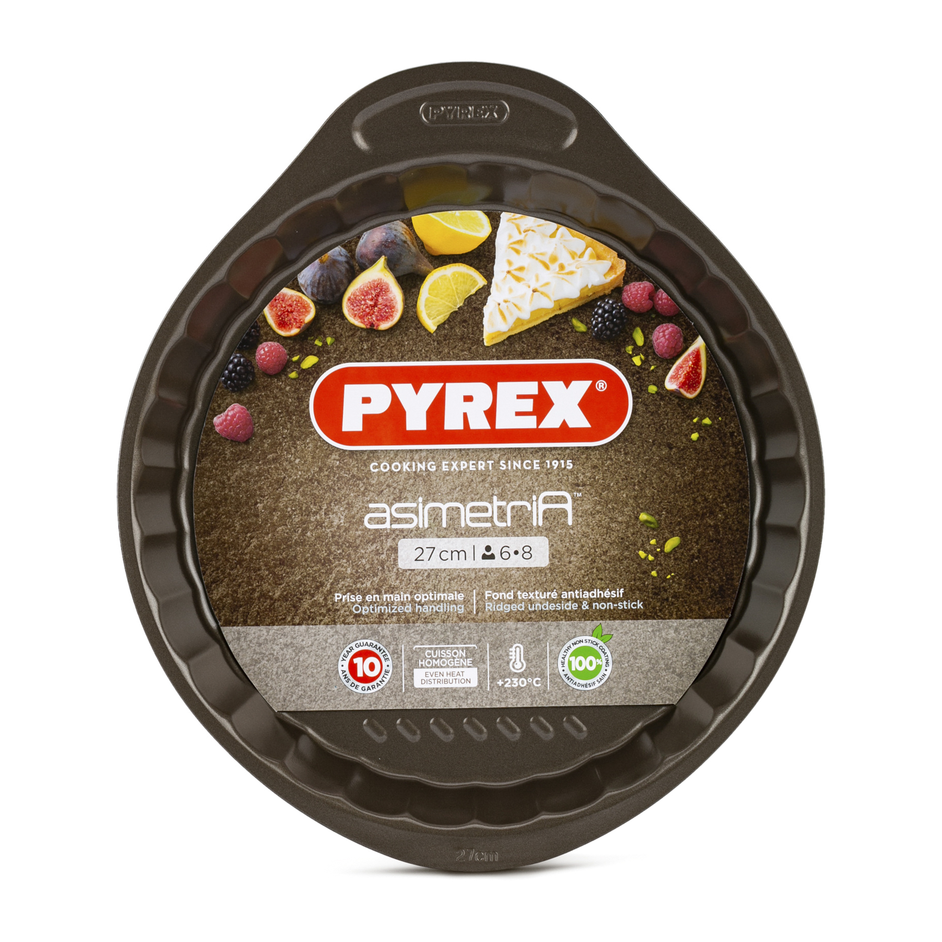 Форма для выпечки PYREX SPRINGFORM 1 BOTTOM 27СМ МЕТ 6, цвет черный - фото 3