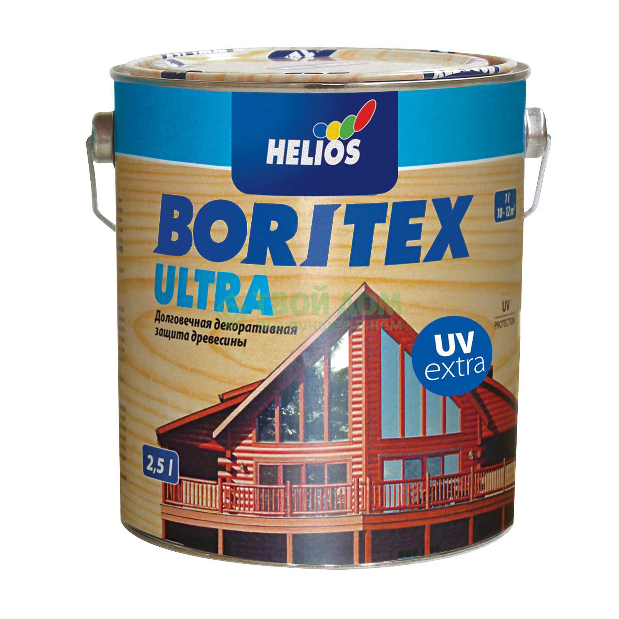 Антисептик Helios Boritex Ultra UV Extra 2,5л