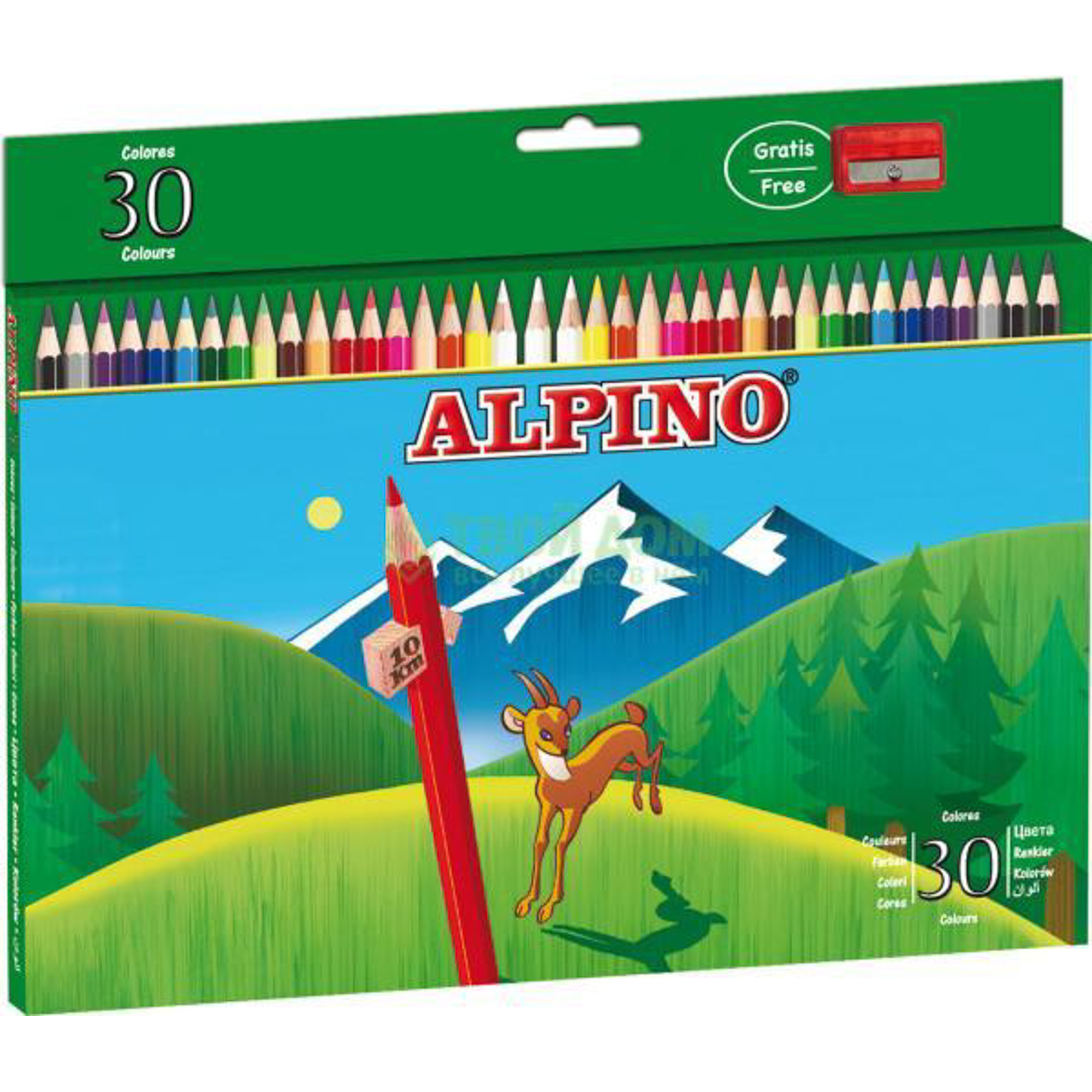 

Alpino Карандаши цветные шестигранные AL000659