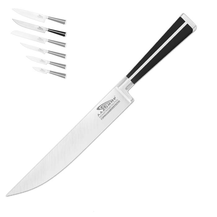 Нож из немецкой стали Ладомир 20 см, цвет серебристый - фото 1