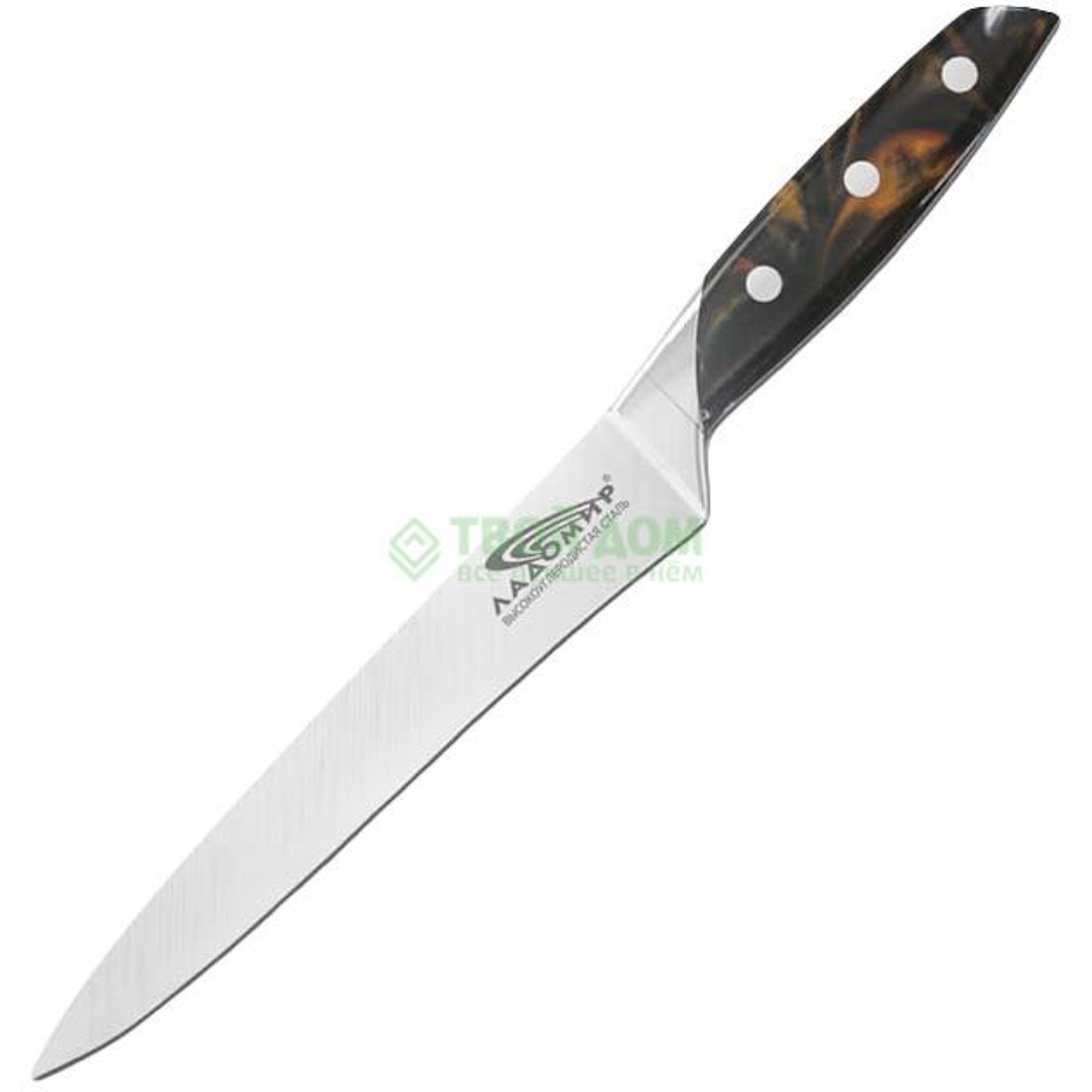Нож для нарезки Ладомир C2CCK15 15 см черный