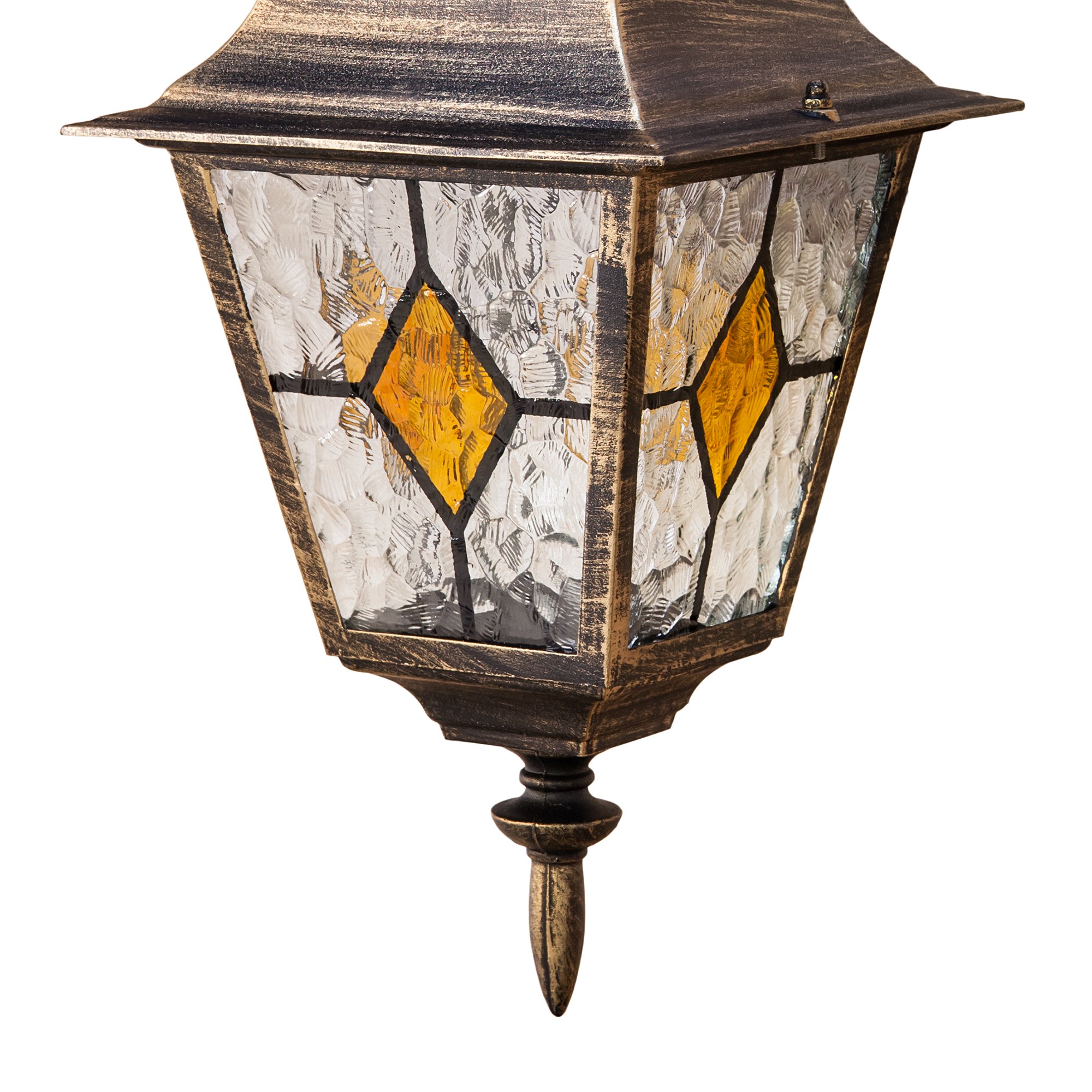 Настенный светильник Amber Lamp 8012LH, цвет бронзовый - фото 2