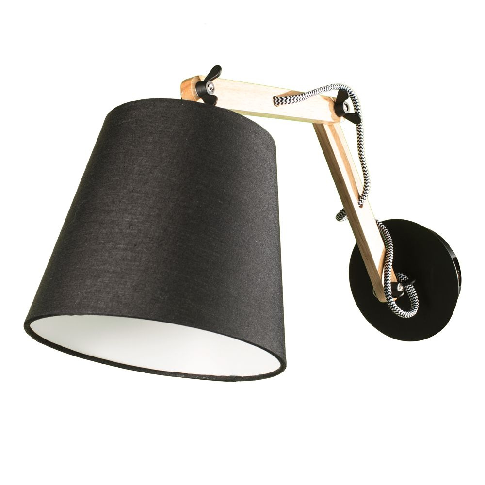 фото Светильник настенный arte lamp pinoccio a5700ap-1bk