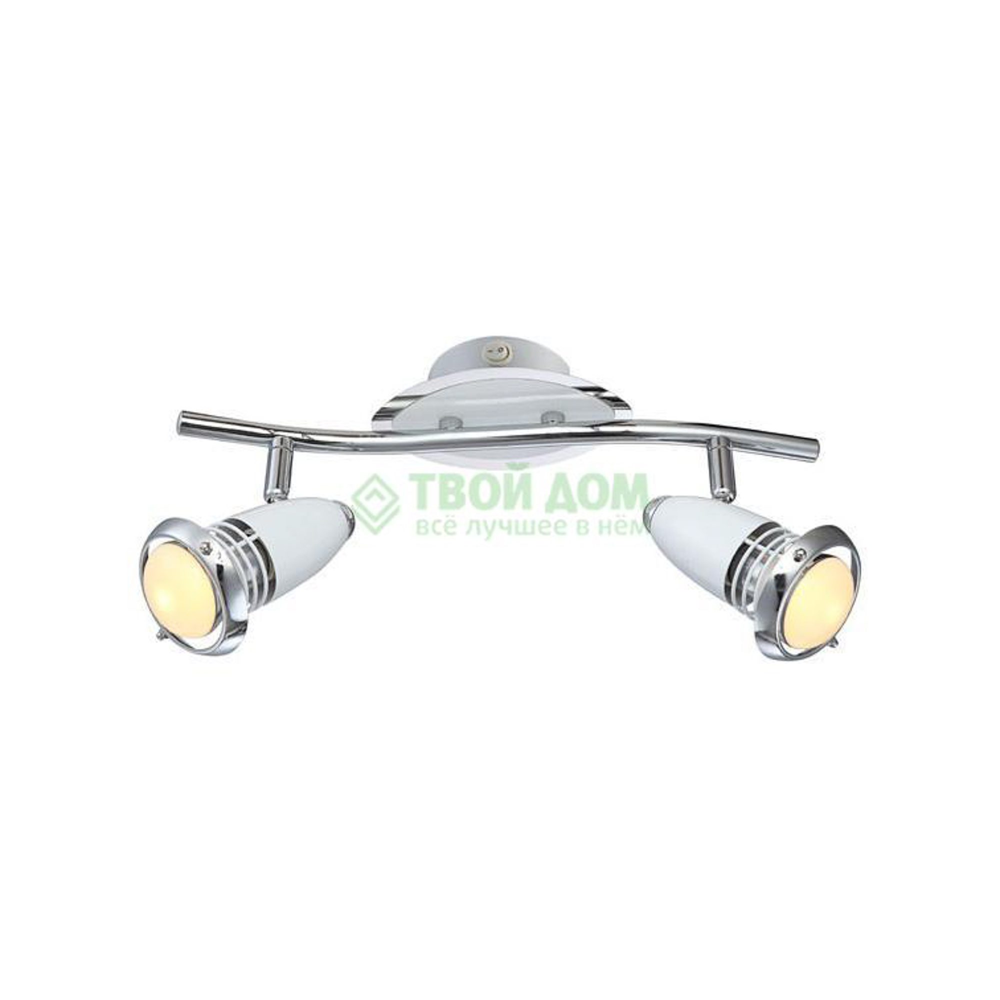 фото Спот globo dexter 54342-2 2х4w e14 r50led