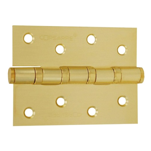 Петля дверная Corsarre матовое золото универсальная S.100.75.3.4b.sb пара