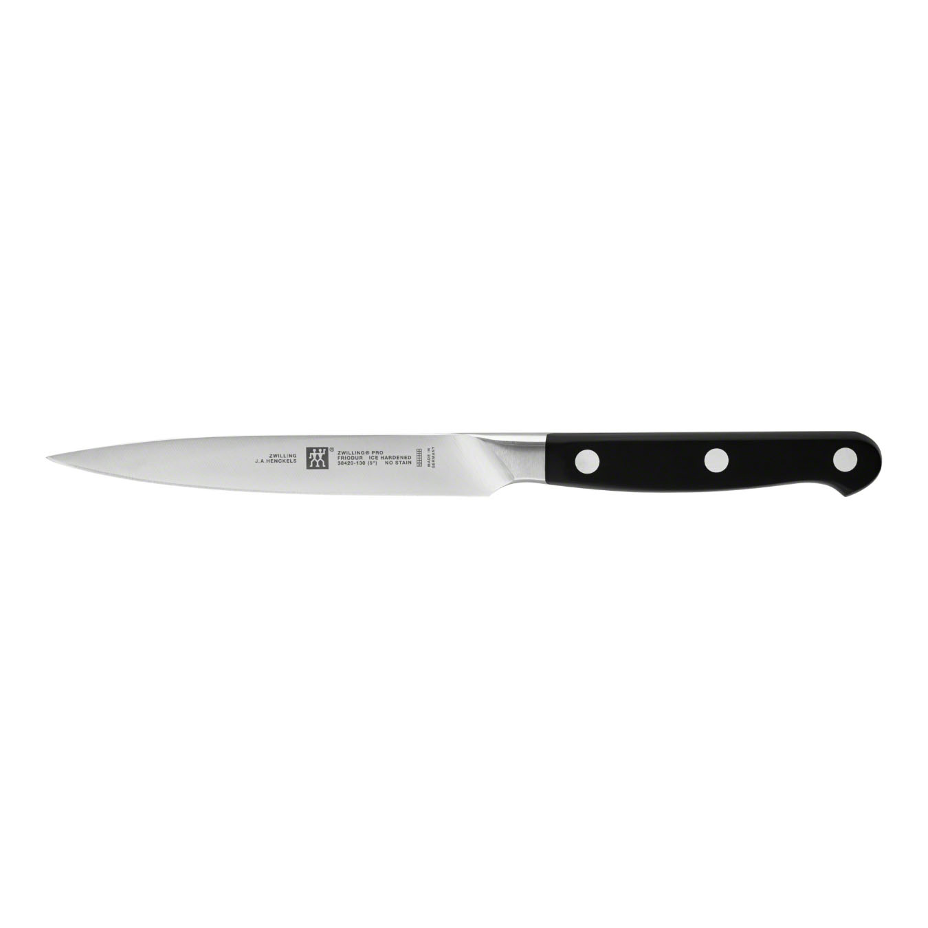 Нож овощной Henckels 13 cм zwilling pro (38420-131), цвет черный - фото 1