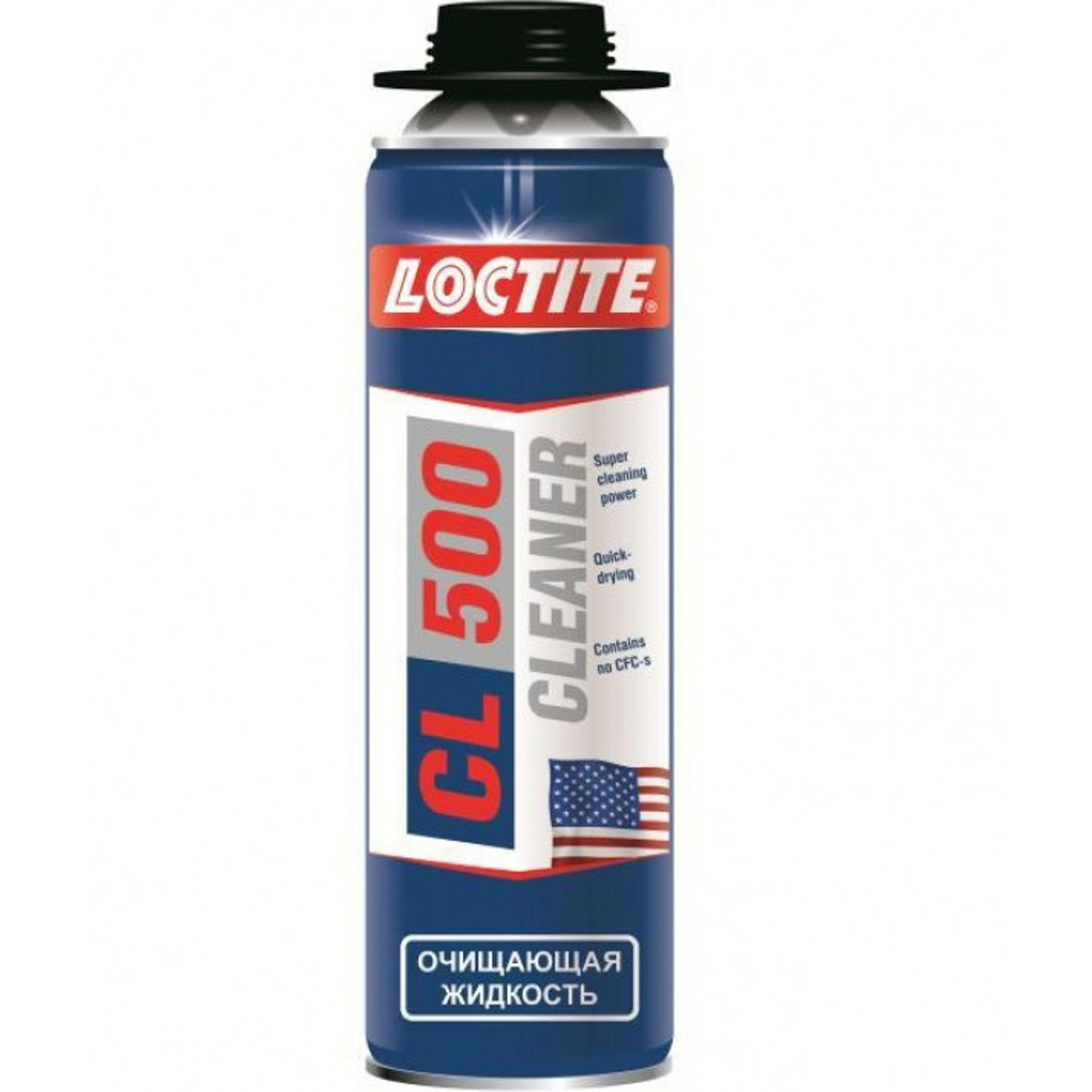 

Очищающая жидкость Loctite Cleaner СL500 500 мл 1898425, Светло-желтый