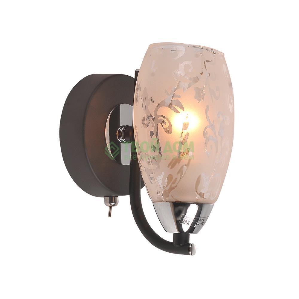 

Бра IDLamp 215/1A-Blackchrome