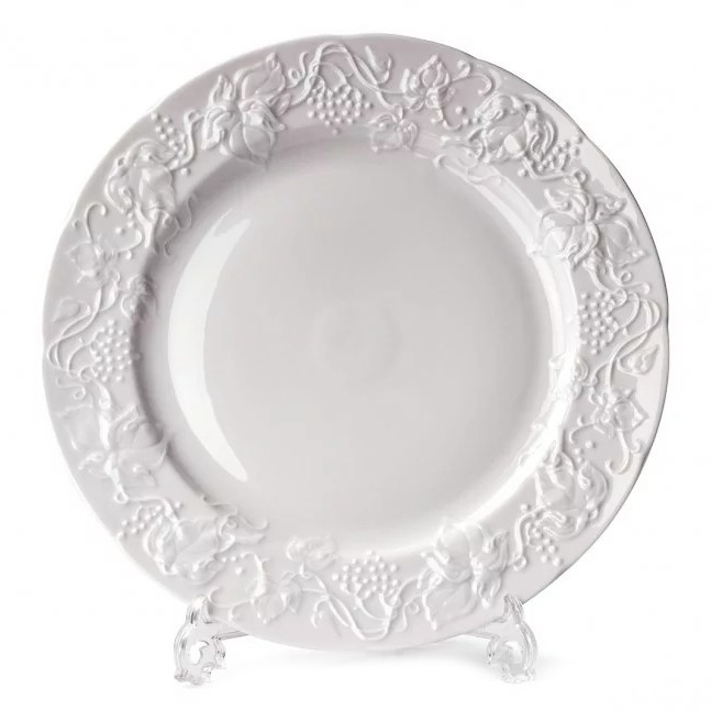 

Блюдо Tunissie Porcelaine Vendanges 31 см, Белый