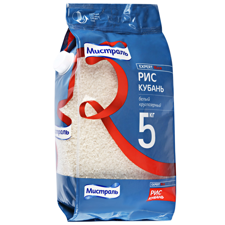 

Рис Мистраль Кубань круглозерный 5 кг