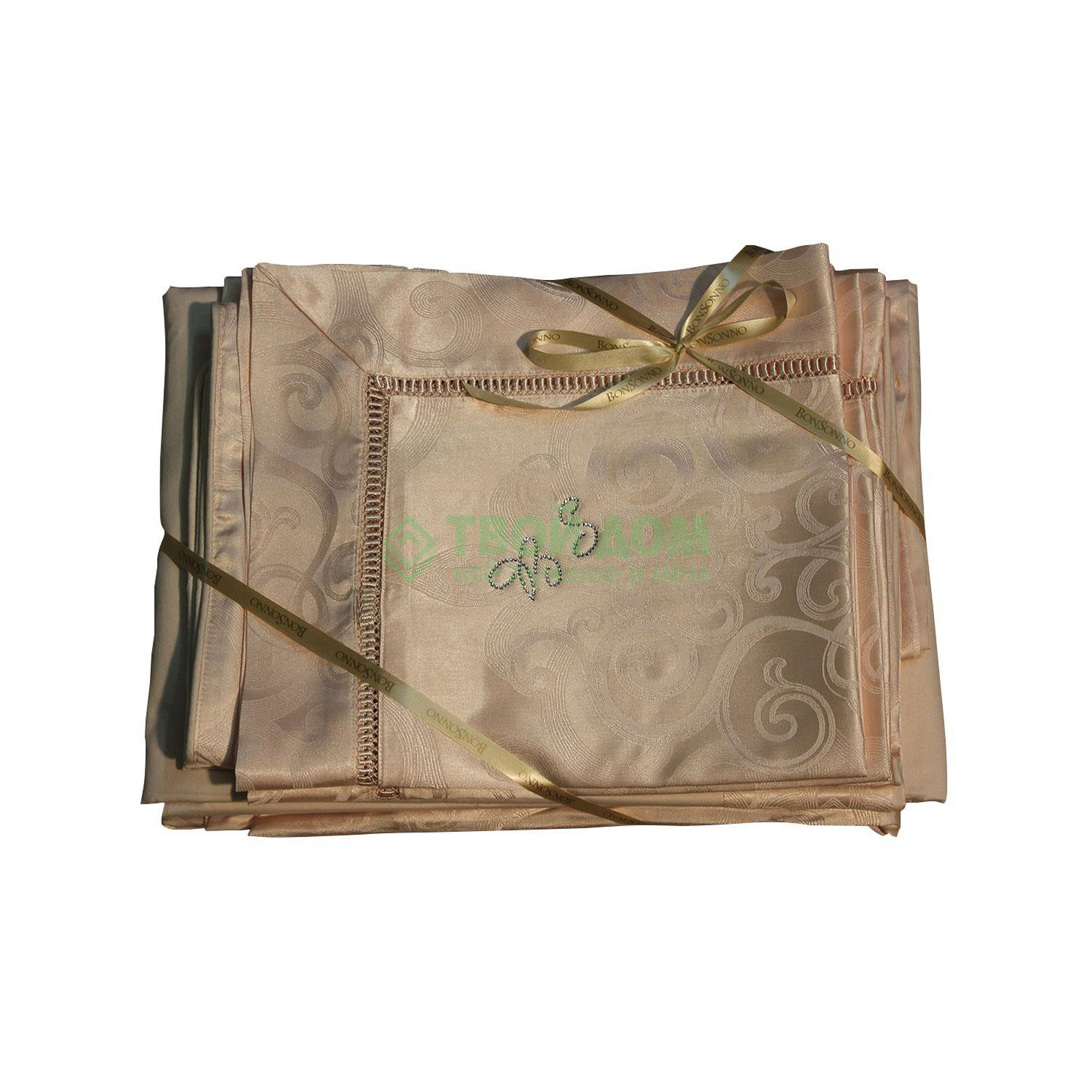 

Постельный комплект Bonsonno Milano 14803/2), Коричневый