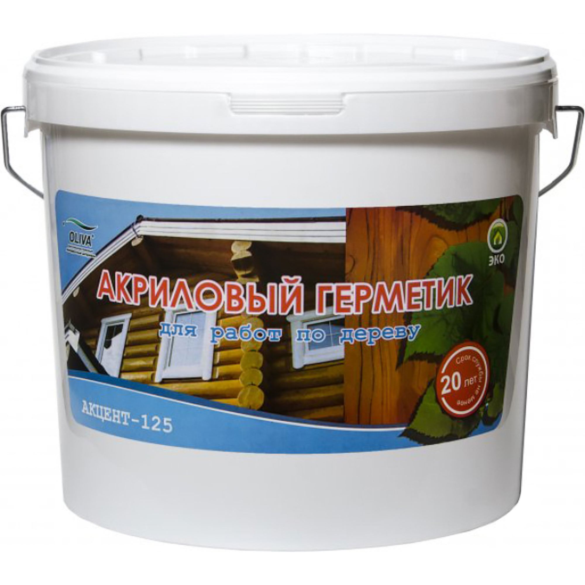 

Герметик Oliva Акцент-125 Орех 15 кг, Коричневый